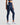 High Waisted Leggings Women - Ocean Blue Light Leggins - WearNoa